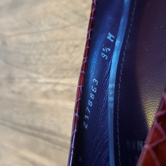 Stuart Weitzman Logo Plainfield Vino Crystal Snake Peep Toe Platform - Picture 7 of 10